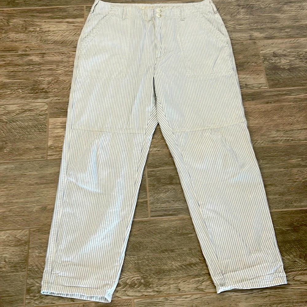 AEO 100% cotton striped pants